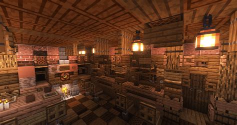 Medieval Pub Interior Build! My first-time building an interior build on JAVA edition 1.19.2 ...