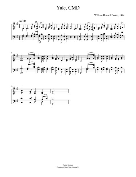 Behold, he comes, the savior comes - W. Howard Doane Sheet music | Musescore.com