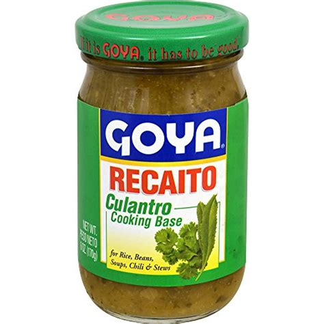 Goya Recaito Cilantro Cooking Base, 6 oz - Walmart.com - Walmart.com