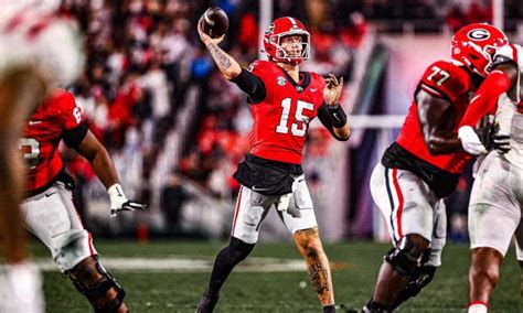 Steelers Snag Rising Georgia QB in New Mock Draft