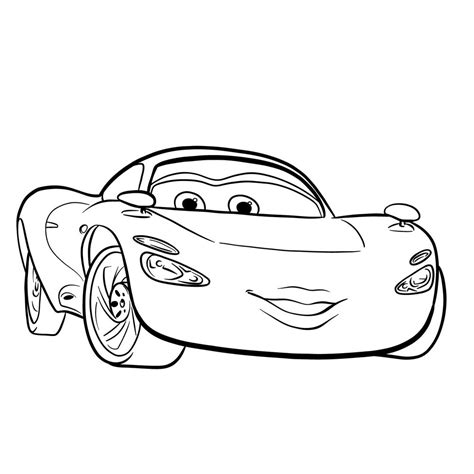 How to draw Cars (Pixar) characters - SketchOk