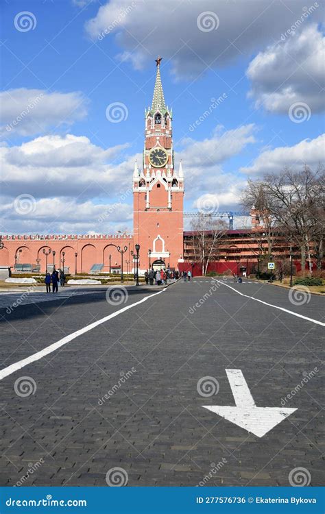 Moscow Kremlin Architecture. Color Photo. Editorial Photo - Image of ...