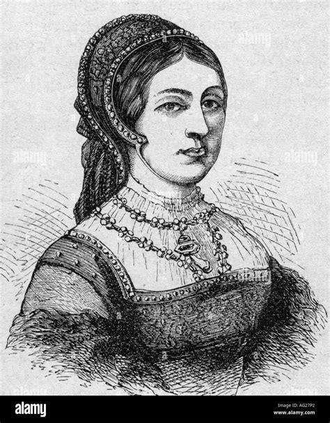 Catherine howard portrait Black and White Stock Photos & Images - Alamy