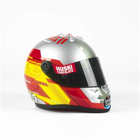 Mini Helmet Carlos Sainz 2020 y 100 GP - AFB Motorsport Blog