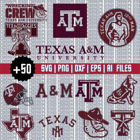 Texas AM, Texas AM Svg, Texas AM Clipart, Texas AM Cricut, F - Inspire ...