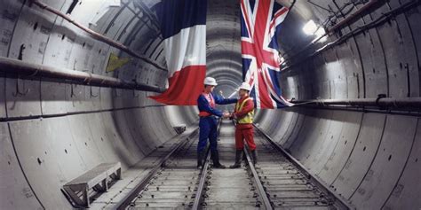 Connect the UK to continental Europe with a very long undersea tunnel ...