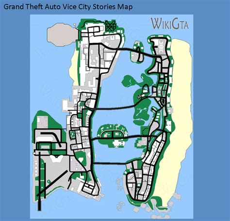 Grand Theft Auto Vice City Stories Map by Abbysek on DeviantArt