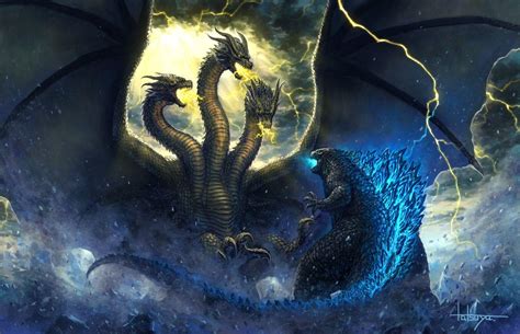 Godzilla Vs. King Ghidorah Wallpapers - Top Free Godzilla Vs. King Ghidorah Backgrounds ...