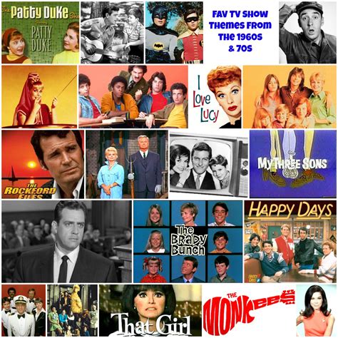 1960s TV shows | Jeanie Rhoades // Thought Collage