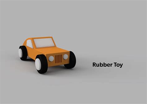 Rubber Toy Car on Behance