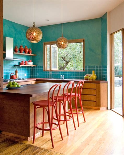 25 Colorful Kitchens To Inspire You