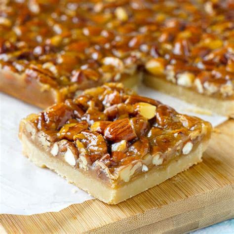 Honey Nut Bars - a super easy, freezer friendly, crunchy, chewy cookie bar!