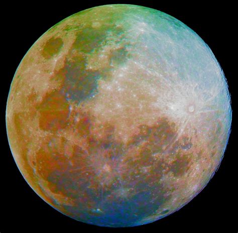 Color Enhanced Moon by G3rain1 on DeviantArt