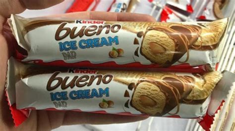 Kinder Bueno ice cream bars spotted in the UK - Proper Manchester