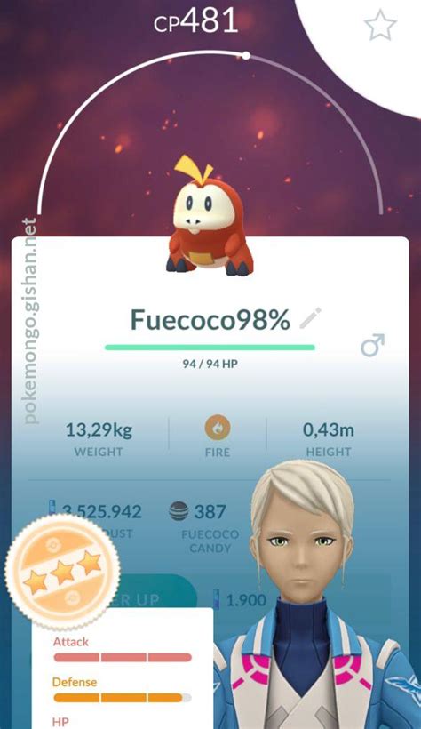 Fuecoco - Pokemon Go