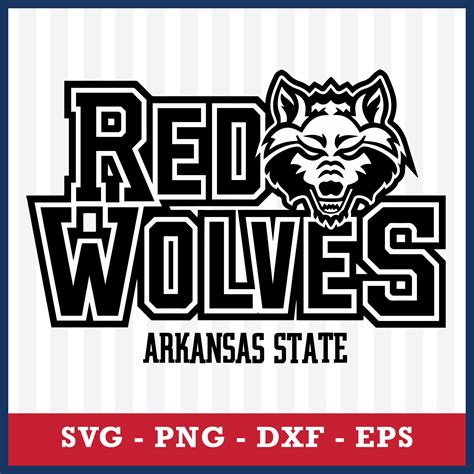 Logo Arkansas State Red Wolves 6 Svg, NCAA Svg, Sport Svg, P | Inspire ...