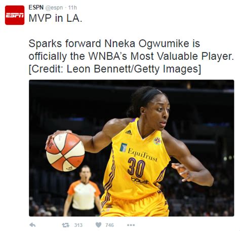 Nigeria's Nneka Ogwumike named the Women NBA’s Most Valuable Player 2016 | webberinfo