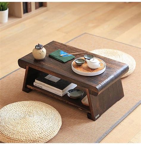 This is a traditional style Japanese dining table, a cultural ...