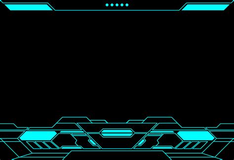 Abstract frame technology futuristic interface hud 1313861 Vector Art ...