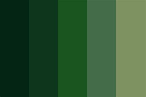 7 Sophisticated Dark Green Color Palettes (With Hex Codes)