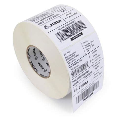 Zebra LD-R2BF5W DT 2 x 1.25 PolyPro Barcode Labels | PTS Mobile