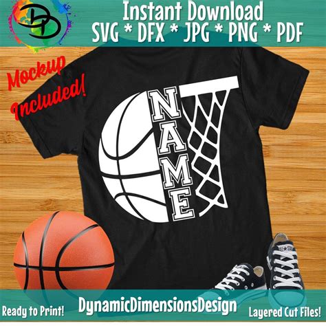 Basketball svg basketball custom basketball svg files for etsy – Artofit