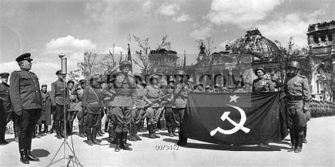 Image of RED ARMY VICTORY PARADE. - Victory Parade Of The Red Army: Colonel General Nikolai E ...