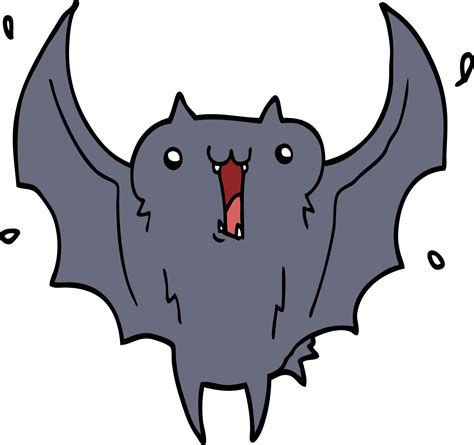 cartoon happy vampire bat 12137205 Vector Art at Vecteezy