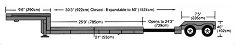 Expandable Double Drop Deck Image Info Center Trailer Dimensions4 ...