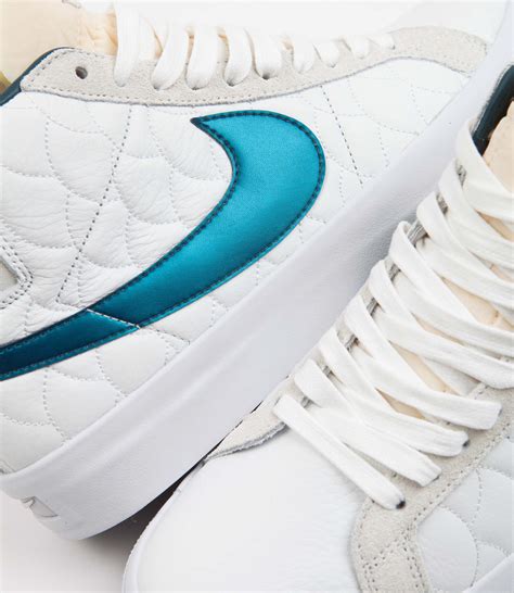 Nike SB Blazer Mid Shoes - Summit White / Nightshade - White | Flatspot