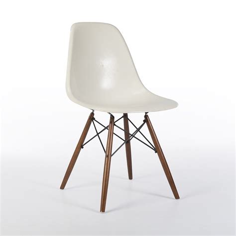 Original White Herman Miller Eames DSW Side Chair | #67487