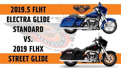 Difference Between Street Glide and Electra Glide - Differences Finder