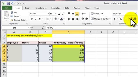 Excel Spreadsheet Tutorial pertaining to How To Calculate On Excel ...