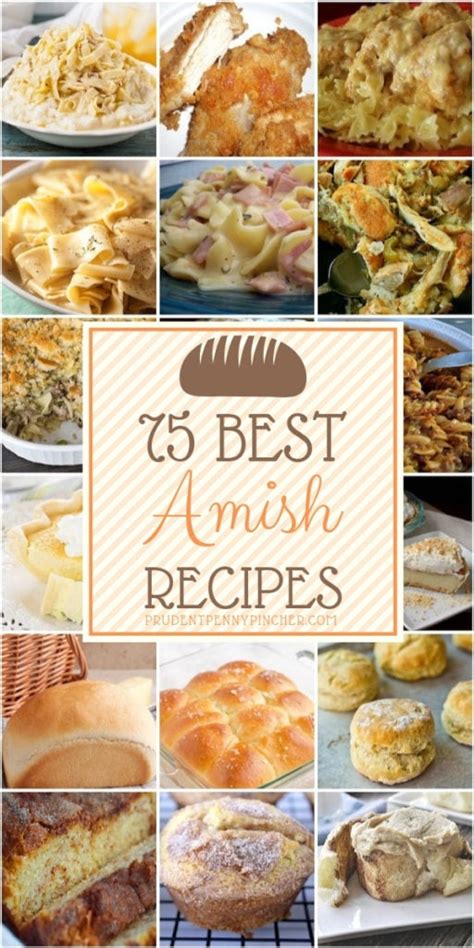 80 Best Amish Recipes - Prudent Penny Pincher