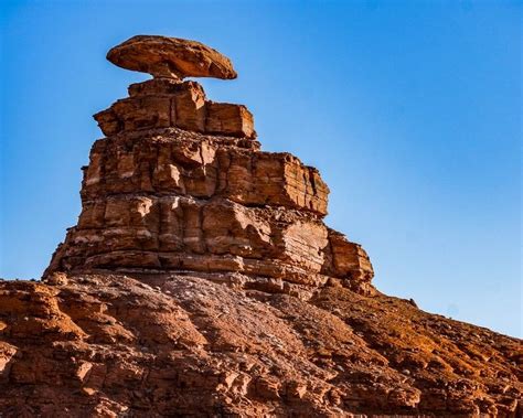 "Mexican Hat Rock" This intriguing rock formation is located just ...