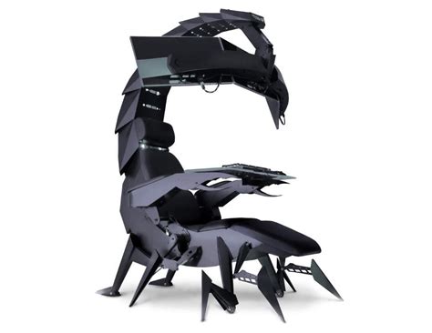 This insane motorized scorpion computer chair is perfect for work-from-home supervillains【Videos ...