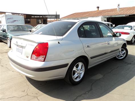 2005 Hyundai Elantra Gt Sedan 4 - Door 2. 0l,