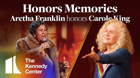 Honors Memories: Aretha Franklin honors Carole King | 2015 Kennedy Center Honors - YouTube