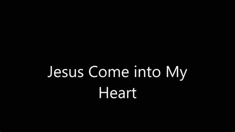 Jesus Come into My Heart ( Rock ) Original Song by Patrick Riley - YouTube