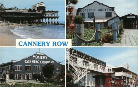 Cannery Row Monterey, CA Postcard