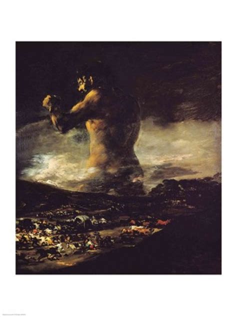 The Colossus c.1808 Poster Print by Francisco De Goya (18 x 24) - Item ...