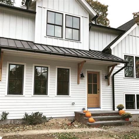 Pristine roof replacement #roofreplacement | Pella windows, Modern farmhouse, Metal roof