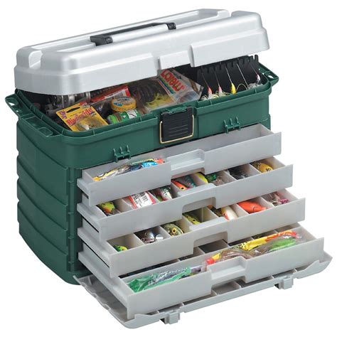 Plano® 4 - drawer 758 - 005 Tackle Box - 225378, Tackle Boxes at Sportsman's Guide