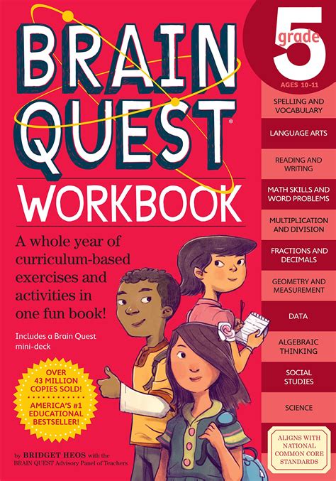 Brain Quest Workbook Grade 5 - Bridget Heos - Diwan