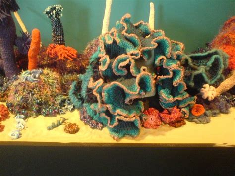 Crocheted Coral Reef | This is from an exhibition of a croch… | Flickr