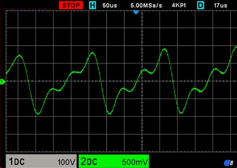 Oscilloscope Hantek DSO2C10 Measuring Sawtooth Wave, 49% OFF