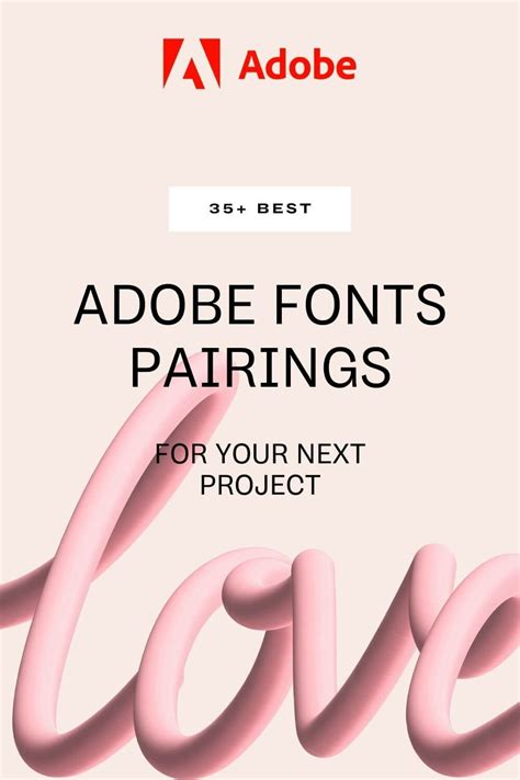 35+ Best Adobe Fonts Pairings For Your Next Project