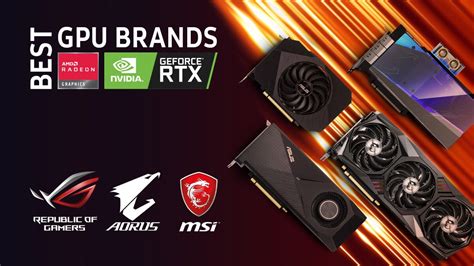 Best Graphics Card Brands & Manufacturers [AMD & NVIDIA]