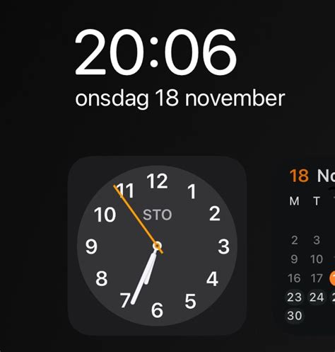 widget clock - Apple Community