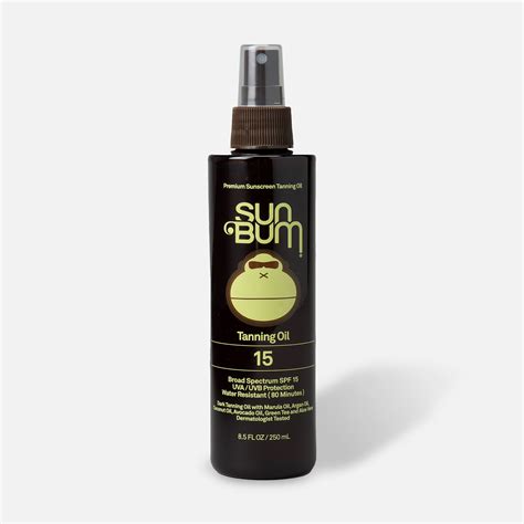 Sun Bum SPF 15 Sunscreen Tanning Oil, 8.5oz